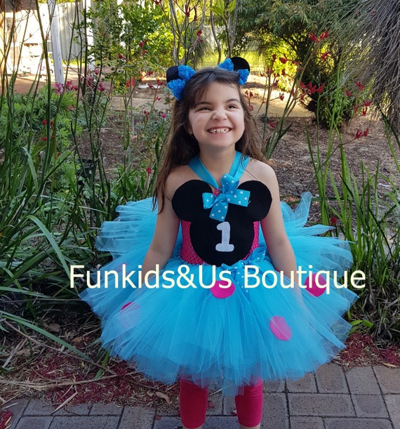 blue minnie mouse costume
