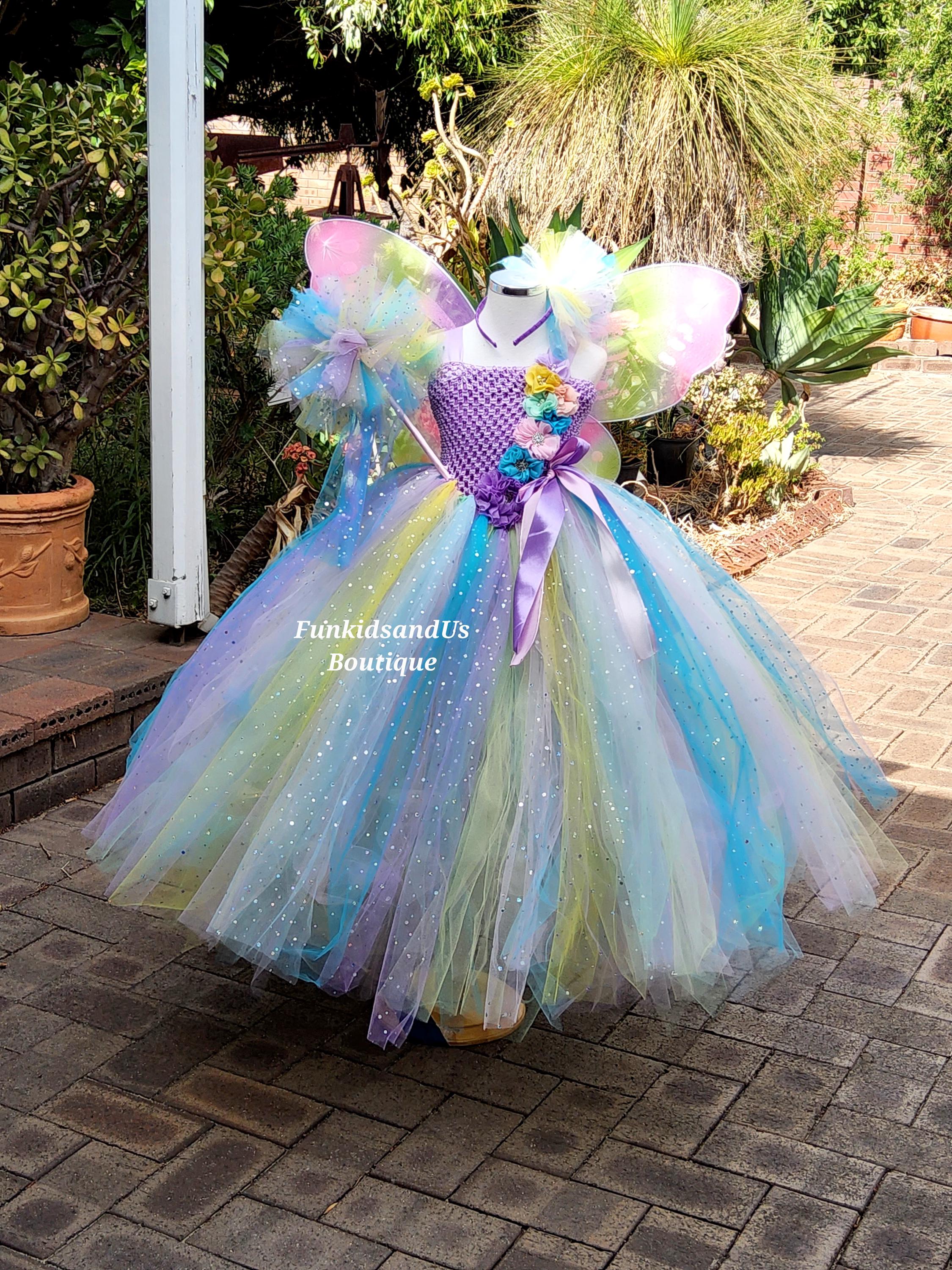 fairy tales dress shop Bamboo Girl's Frog Princess Twirl Dress - Fairytale main image 0