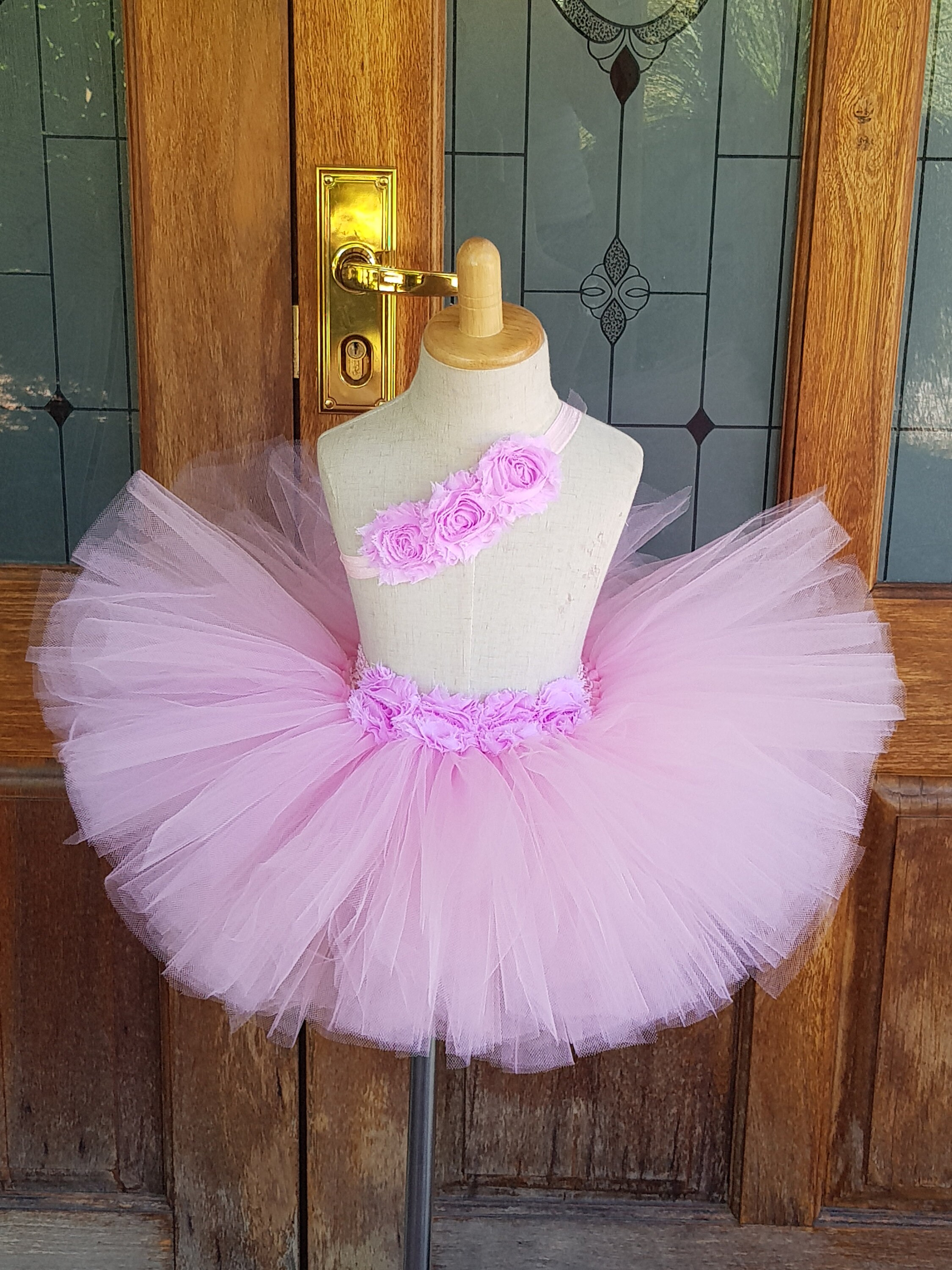 Pink tutu Skirt Baby Pink Skirt Newborn Tutu Smash Cake Etsy