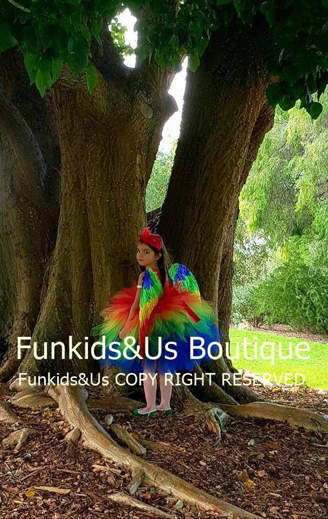 Parrot Tutu Dress Costume Macaw Costume Complete Set Tutu Etsy Australia