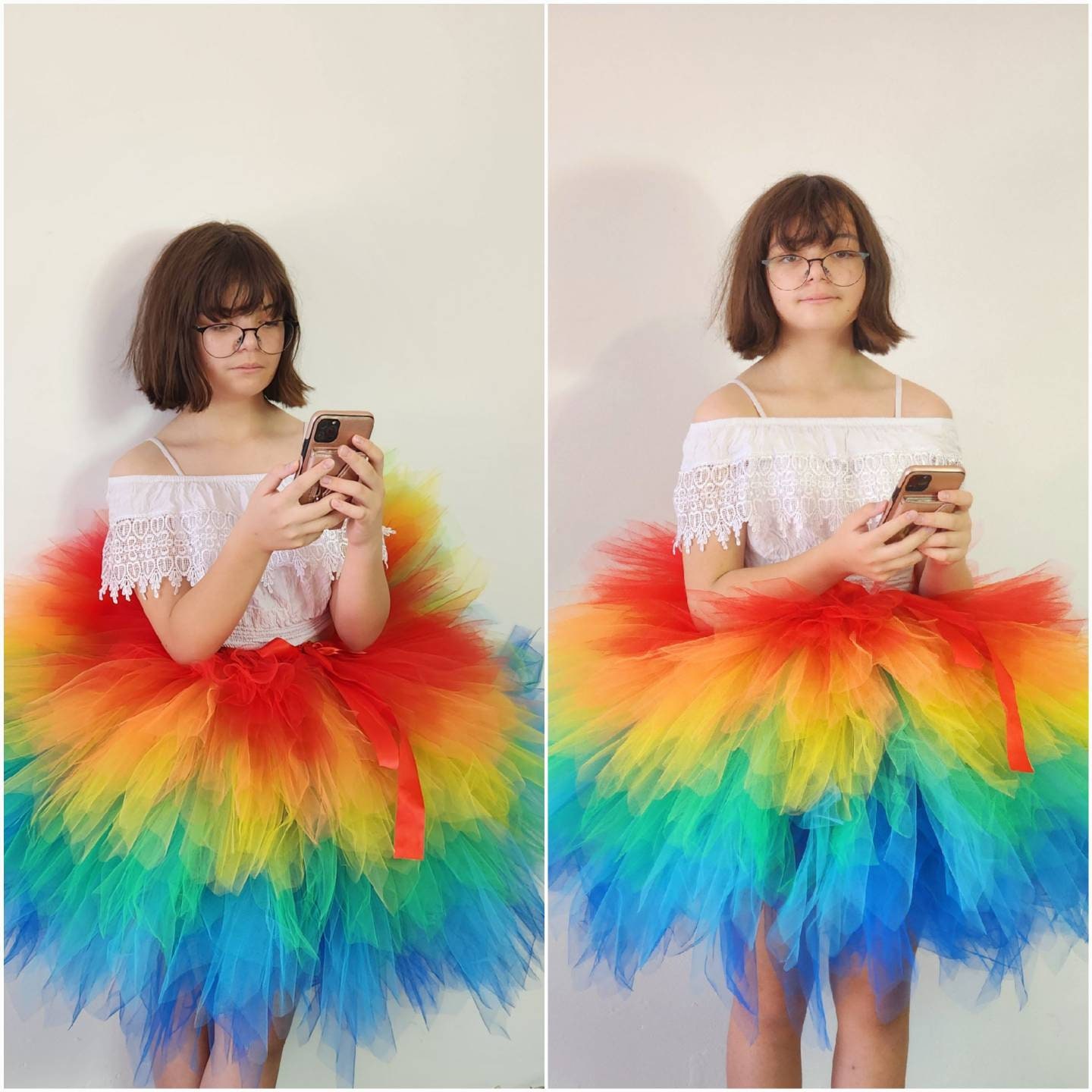 Jupe Tulle Tutu Long Femme - Tutu Adulte Paillettes 100cm | Anniversaire, Carnaval, Soirée
