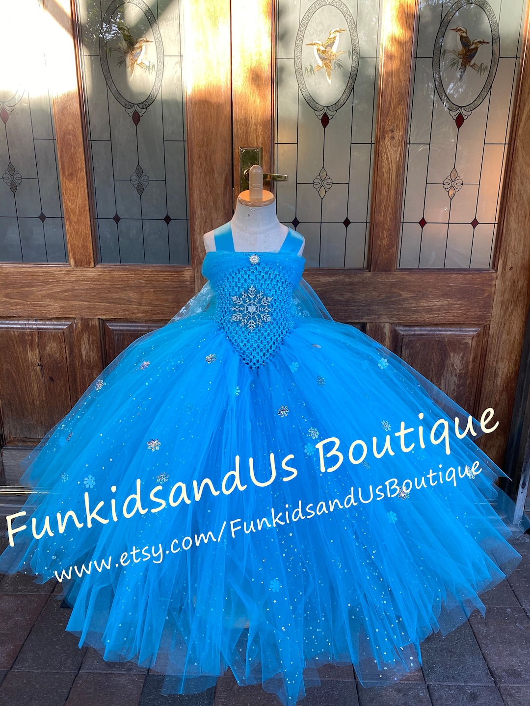 sequin tulle rock your baby frozen dress