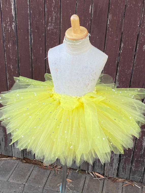 Yellow infant cheap tutu
