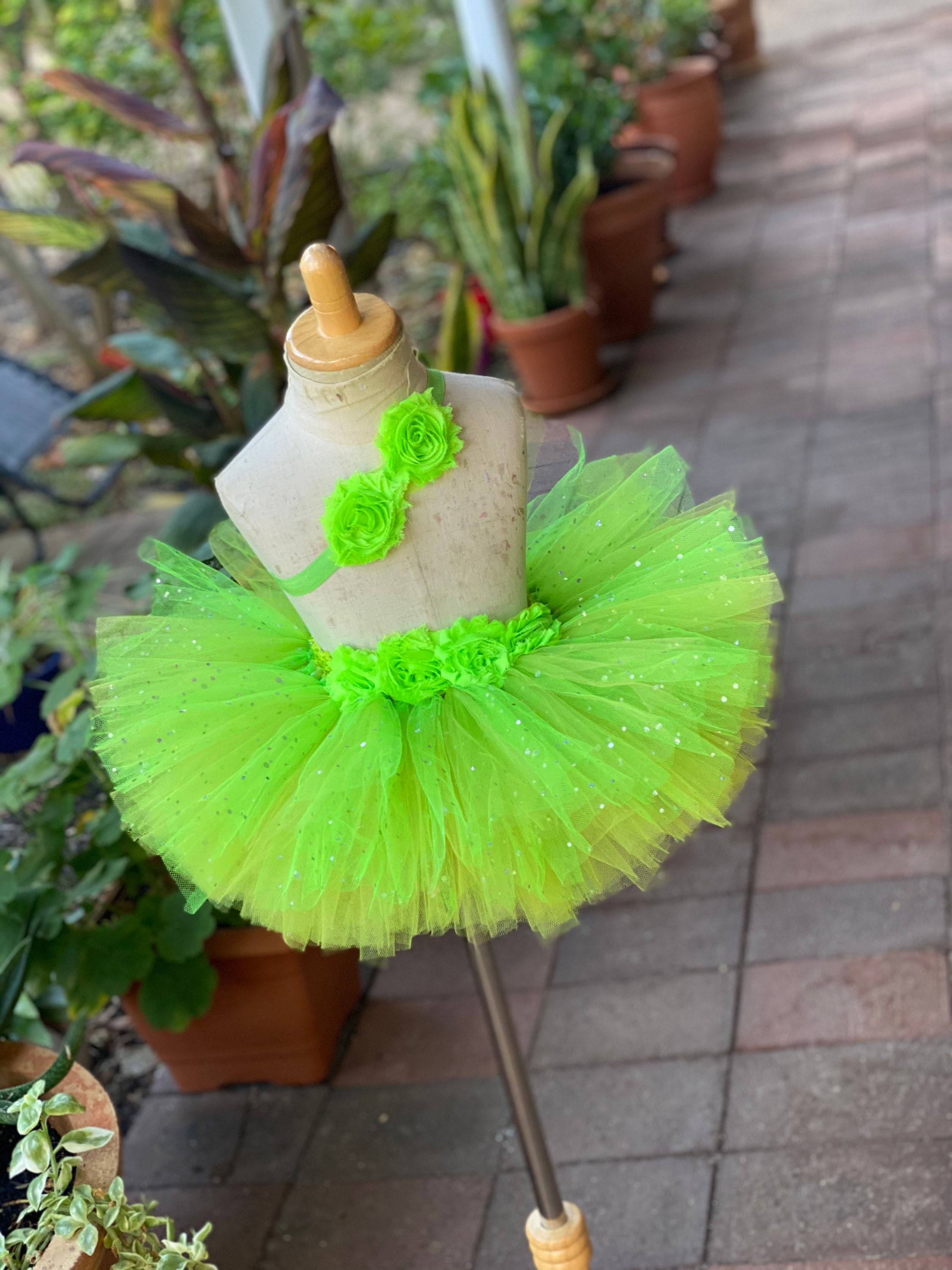 Apple Green Tutu Green Sparkly Glitter Tutu Tutu Skirt - Etsy