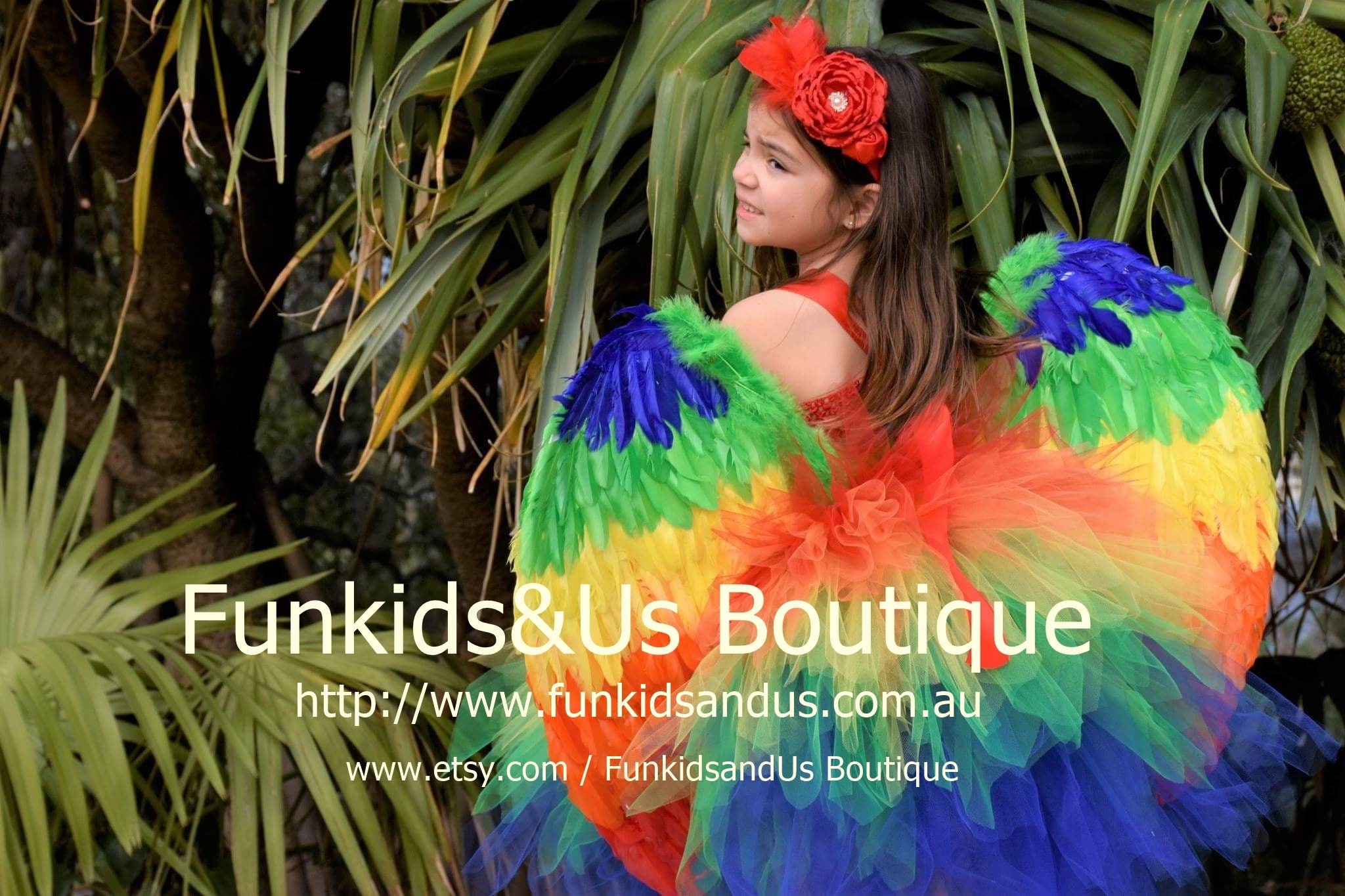 Parrot Dress, Bird Costume, Parrot Costume, Macaw Dress