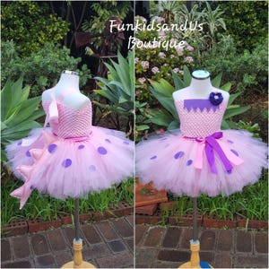 Robe tutu dinosaure rose - robe Tutu dinosaure pour filles - Costume de dinosaure pour tout-petit avec queue - robe en tulle rose pour anniversaire ou tenue d'Halloween