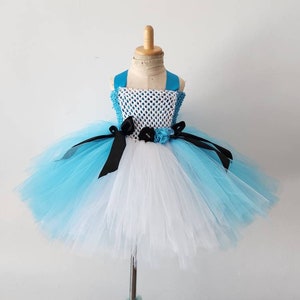 Alice Wonderland inspired  Tutu Dress  - Birthday Costume inspired by Alice in wonderland- First Birthday tutu