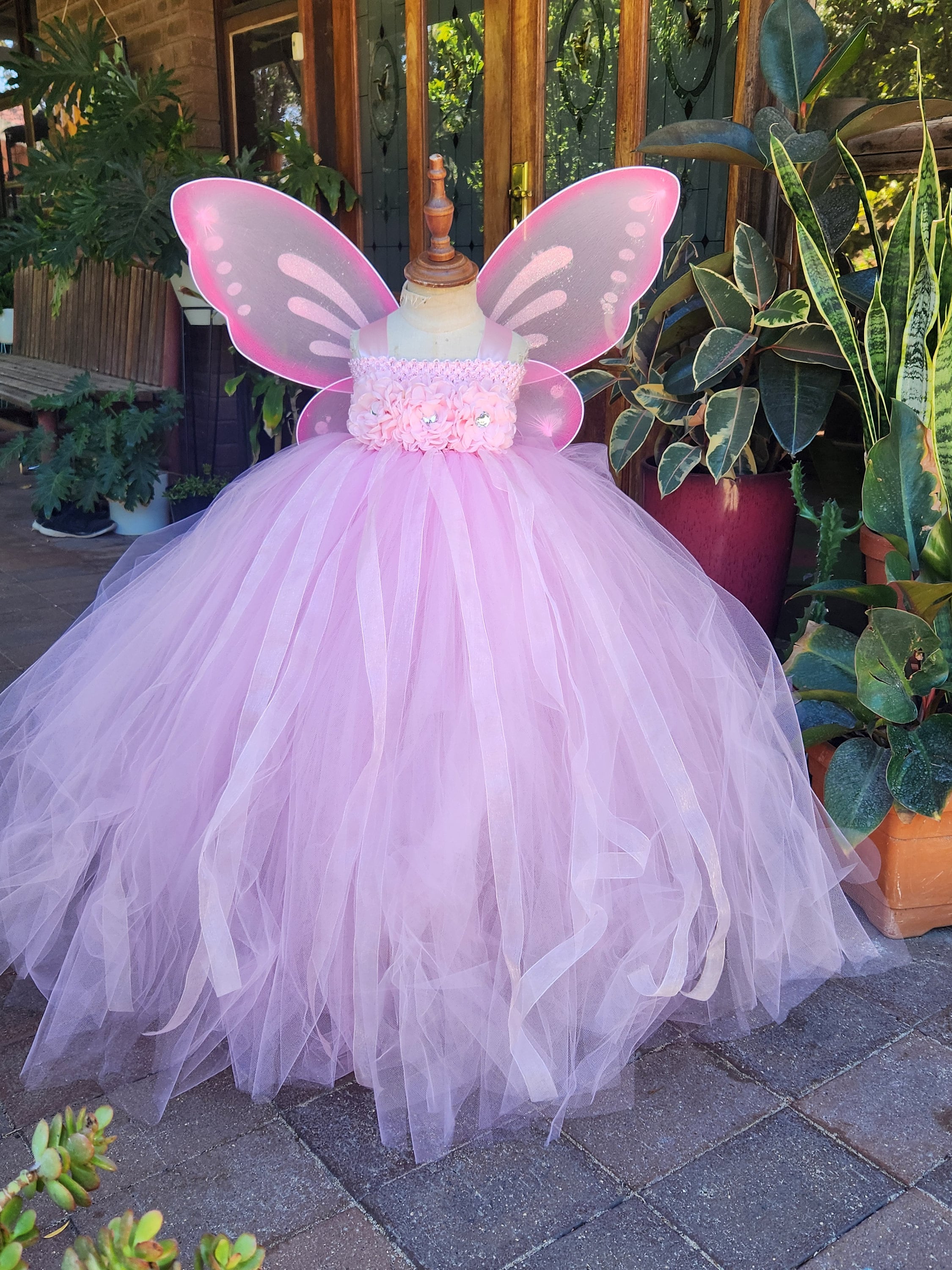 Treat ürself バレリーナフェアリーチュールドレス　ピンク Treat ürself バレリーナフェアリーチュールペプラムトップス