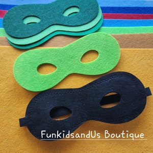 Super Hero kid Mask, Party Kids Adult Mask, Kids Superhero Mask, Felt Superhero Mask,  Adult Superhero Mask