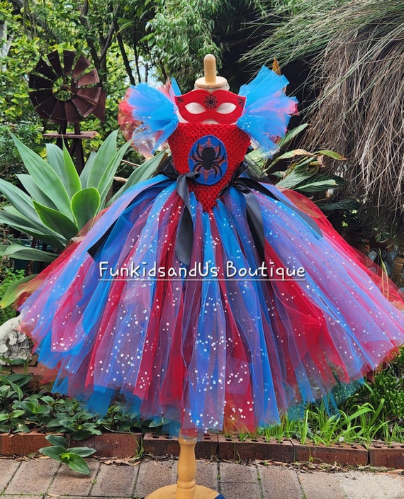 Spidergirl Tutu Costume Spidergirl Tutu Costume