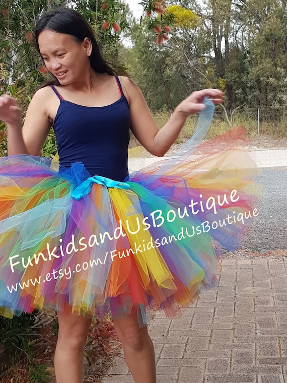 Principessa Gonna Tulle Arcobaleno Bambina Idee Vestiti Per
