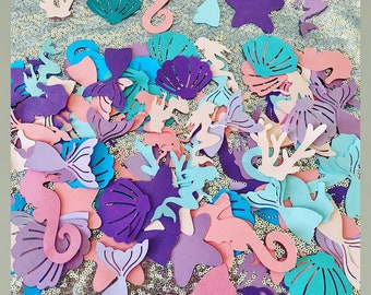Mermaid Party Confetti: Under The Sea Birthday Decor
