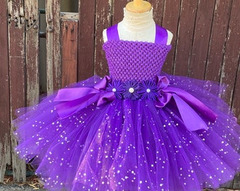 Purple Tutu Dress | Etsy