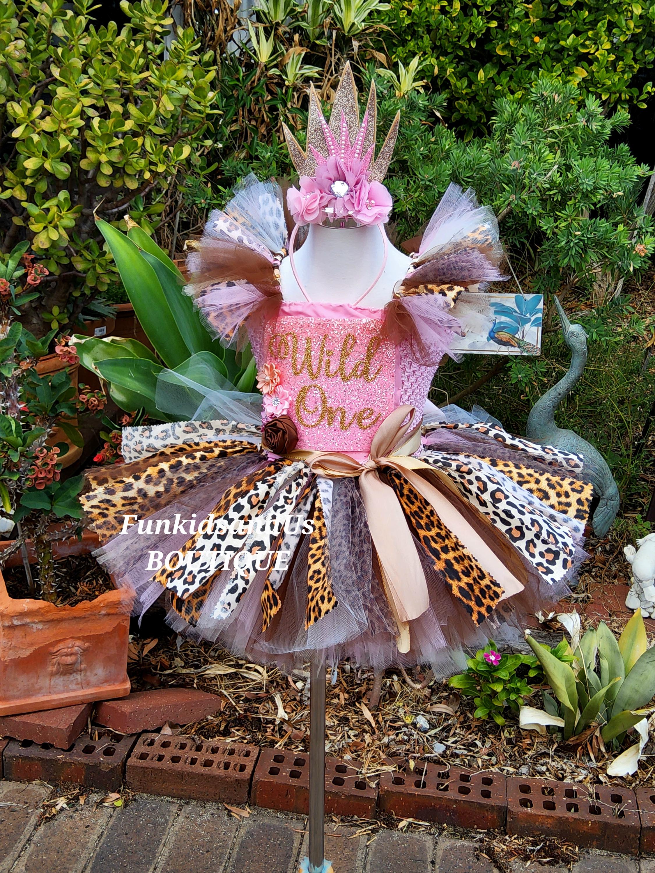 Jungle Theme Wild One Birthday Outfit Wild One Baby Girl Safari