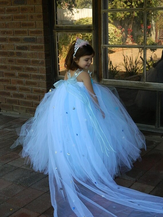Snow Queen Inspired Elsa Tutu Dress Costume Elsa Tutu Dress Etsy