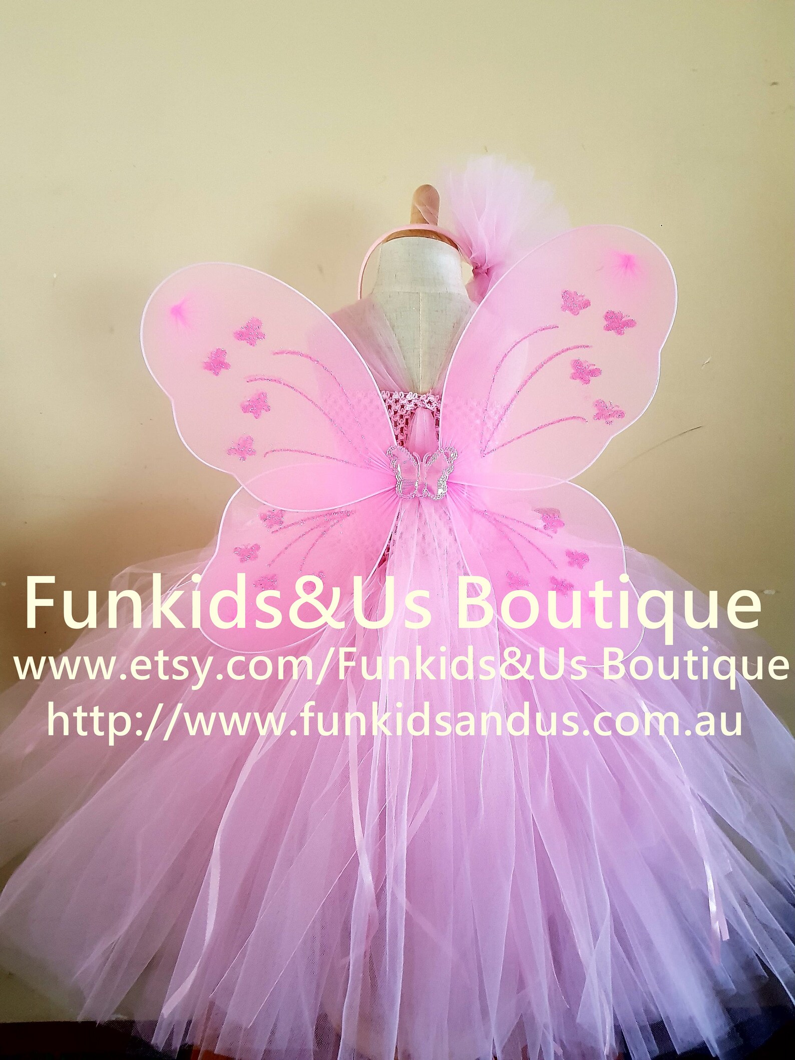 Fairy Tutu Dress (Teal and Pink)
