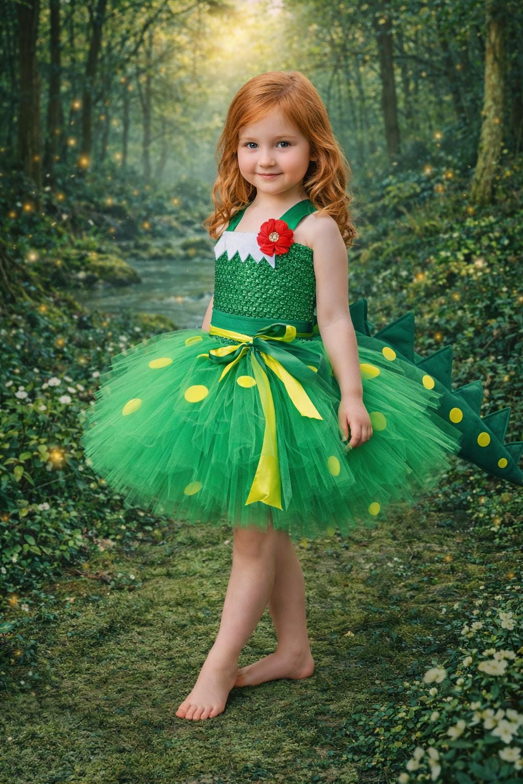 green dinosaur dress Dinosaurs Dress