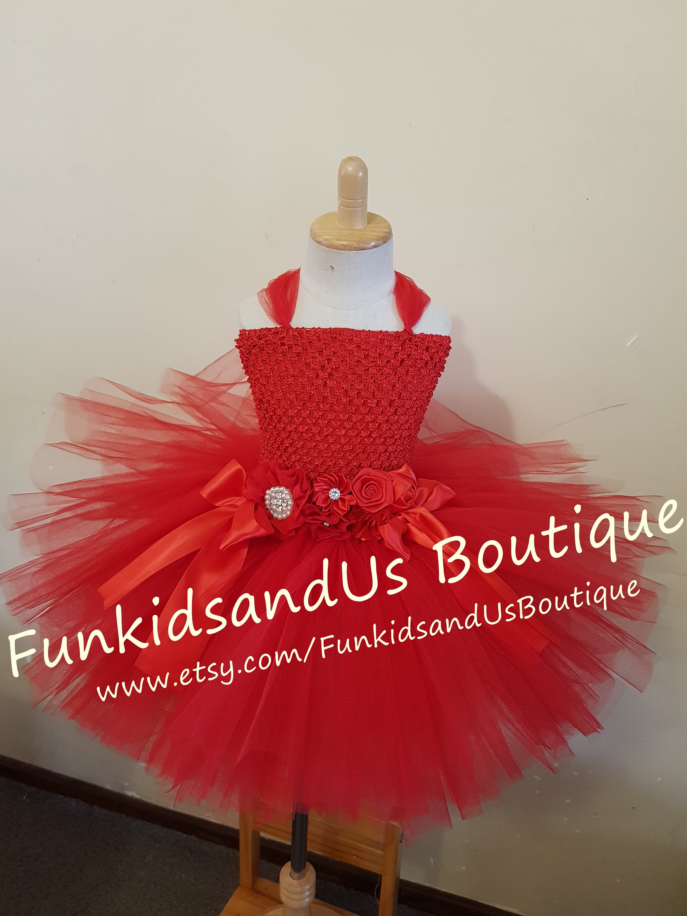 Red tutu sale dress for juniors