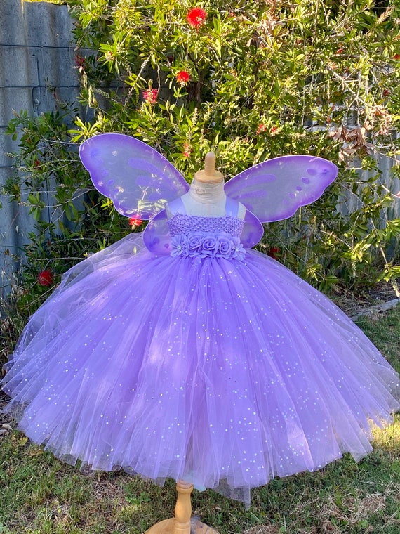 Fairy Blooms Deluxe Dress with Wings Size 3-4 | Henry Bear's Park
