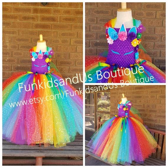 unicorn sparkle dress
