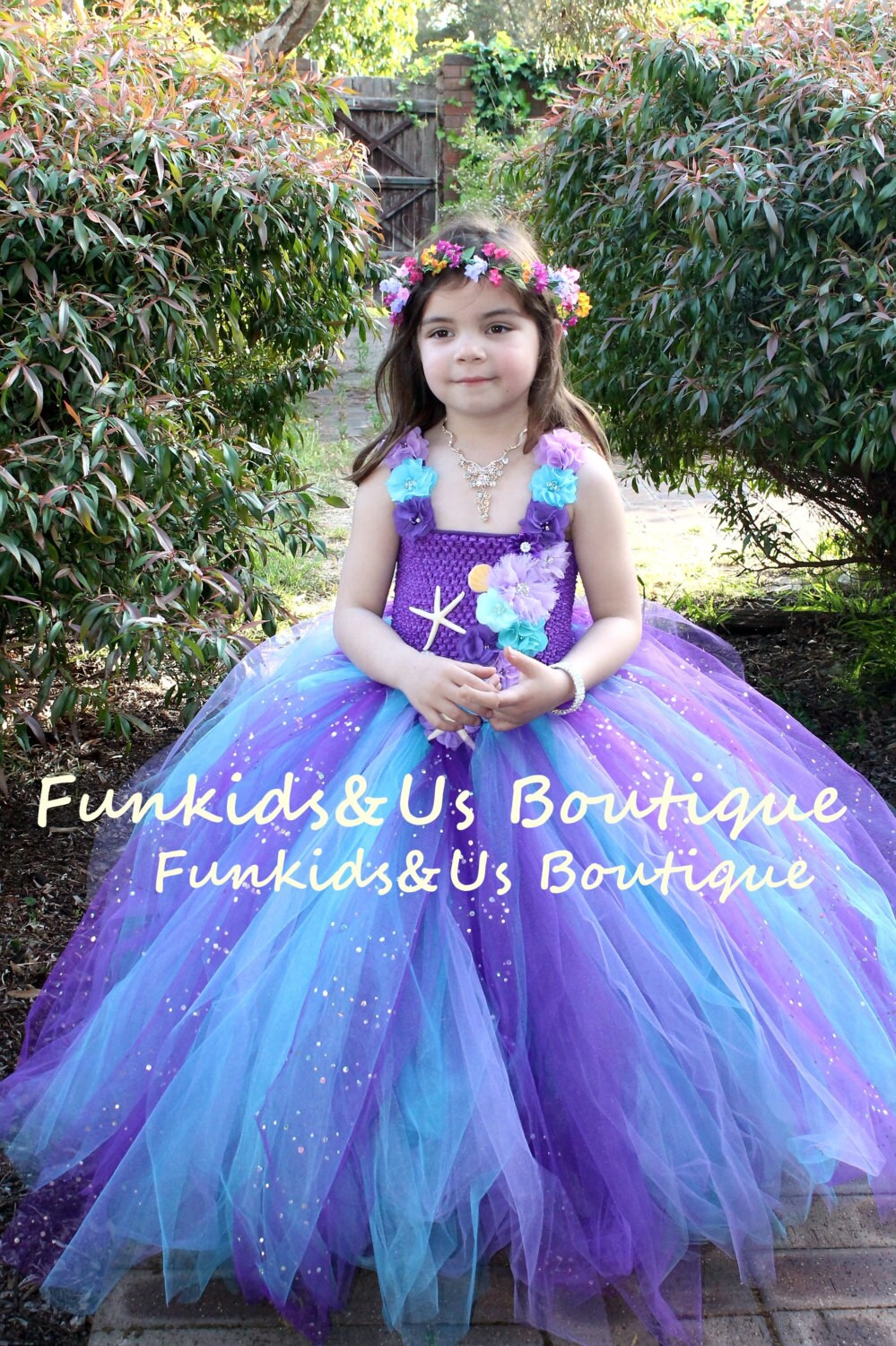 Under the Sea Mermaid Tutu Dress 