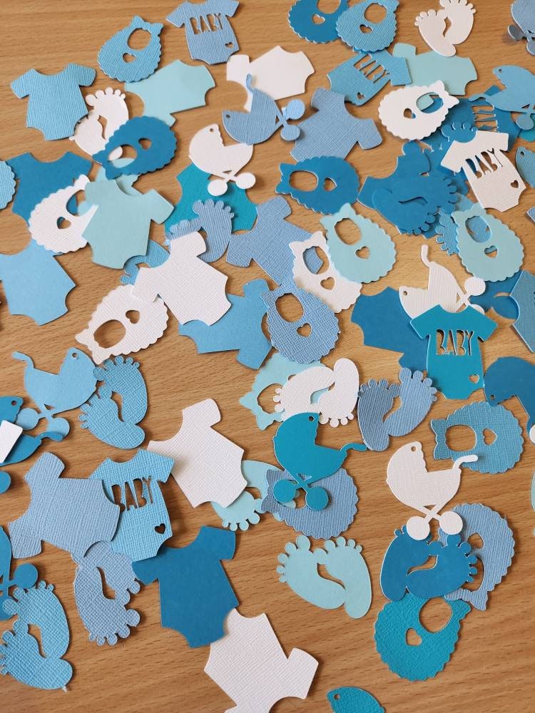 Beer-confetti – 100 Stuks, Papieren Decoratie, Beer-motief – Voor Doop, Geboorte, Verjaardag En Babyshower – Jongens En Meisjes