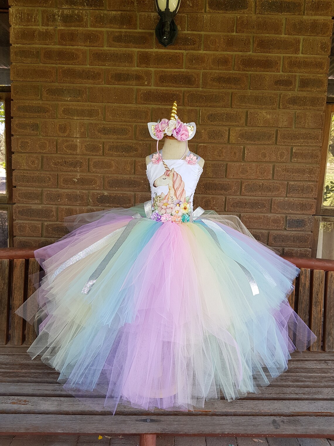 Pastel Unicorn Tutu Dresses Birthday Girl Unicorn Dress - Etsy