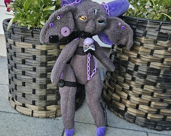 Cabra gótica - peluche Artdoll likenootter