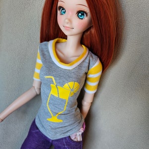 SD sd13 sd10 t-shirt lemonaid T-shirt trui shirt citroen sweatshirt voor 1/3 SD bjd dollfie, smartdoll smd