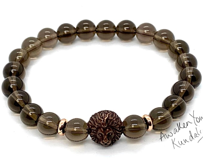 AAA Smoky Quartz  Natural Smokey Quartz BraceletChristmas