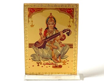 Shri Sri Saraswati Goddess Blessed & Energized for attaining Education, Knowledge, art, creation, creativity, music, yoga, poetry, writing