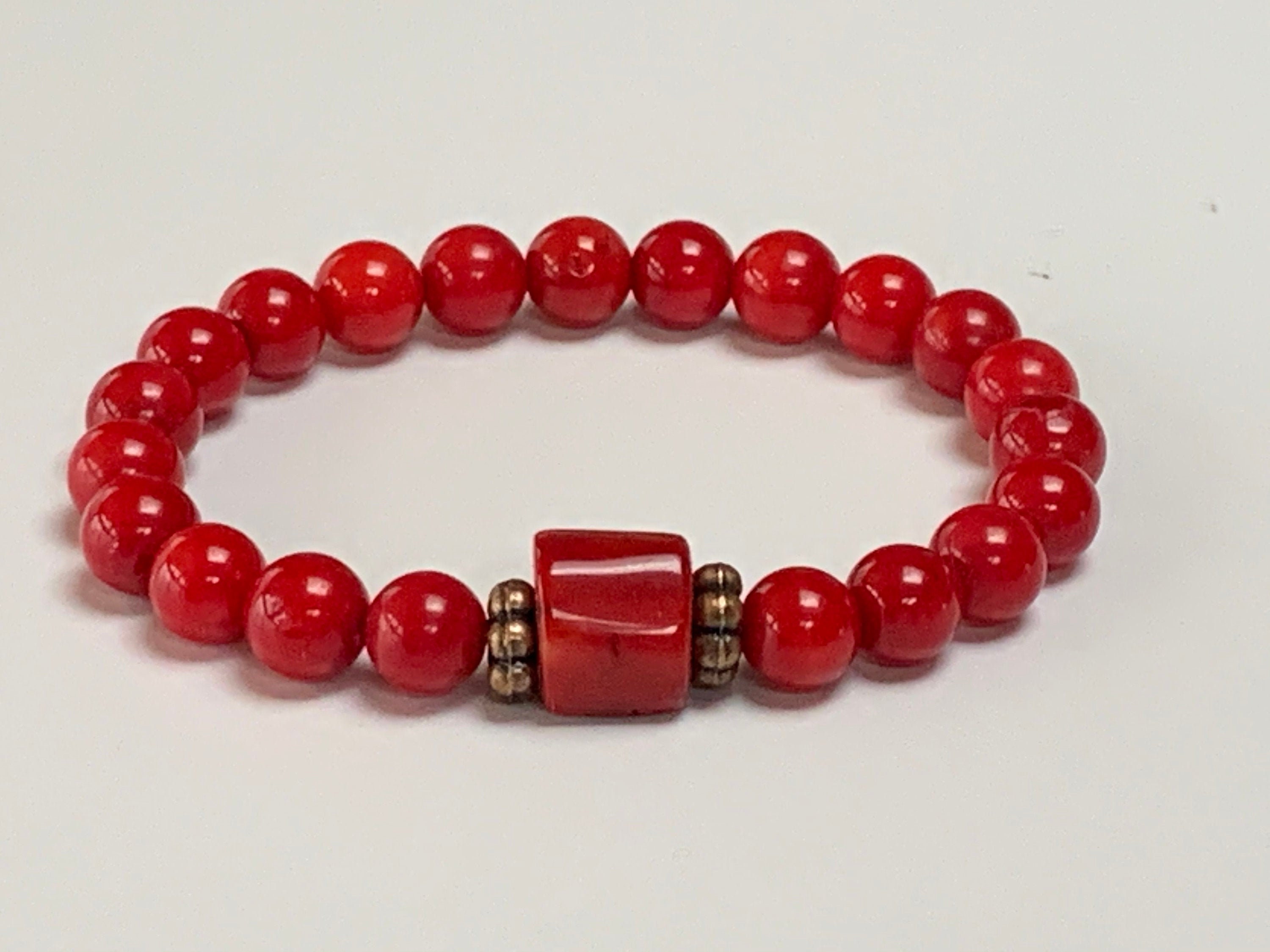 Coral Follow Your Heart Bracelet