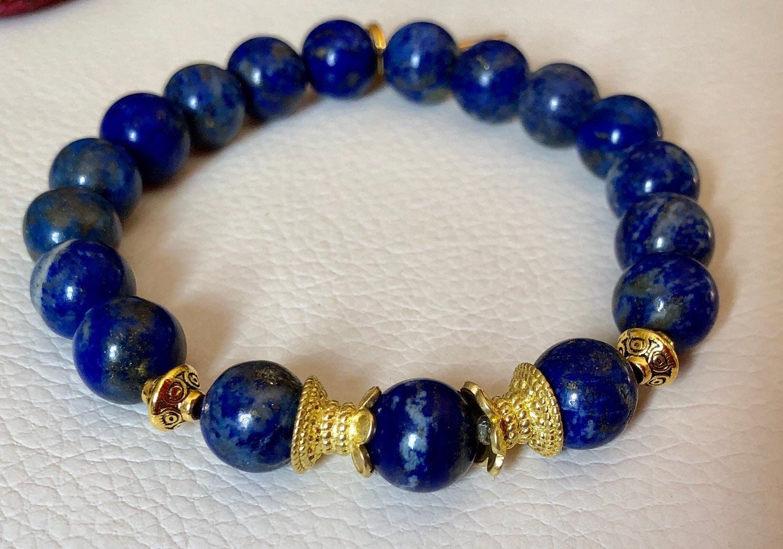 Aztec Lapis Lazuli Coin Bracelet — Discovered