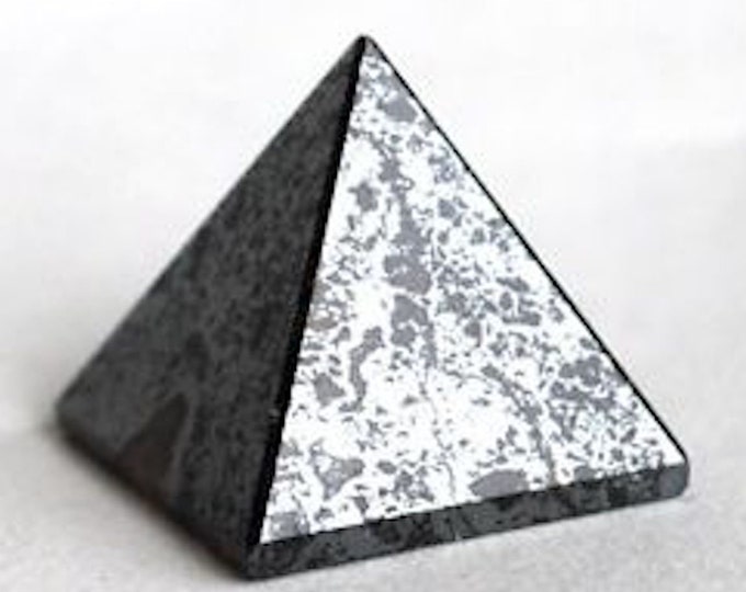 Hematite Pyramid, Energized Gemstone Pyramid - 1.75"-2" Inch
