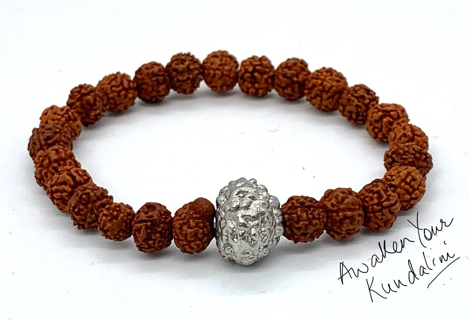 Ganesha bracelet, Hindu Ganesh pendant, Rudraksha jewelry, Yoga gifts ...