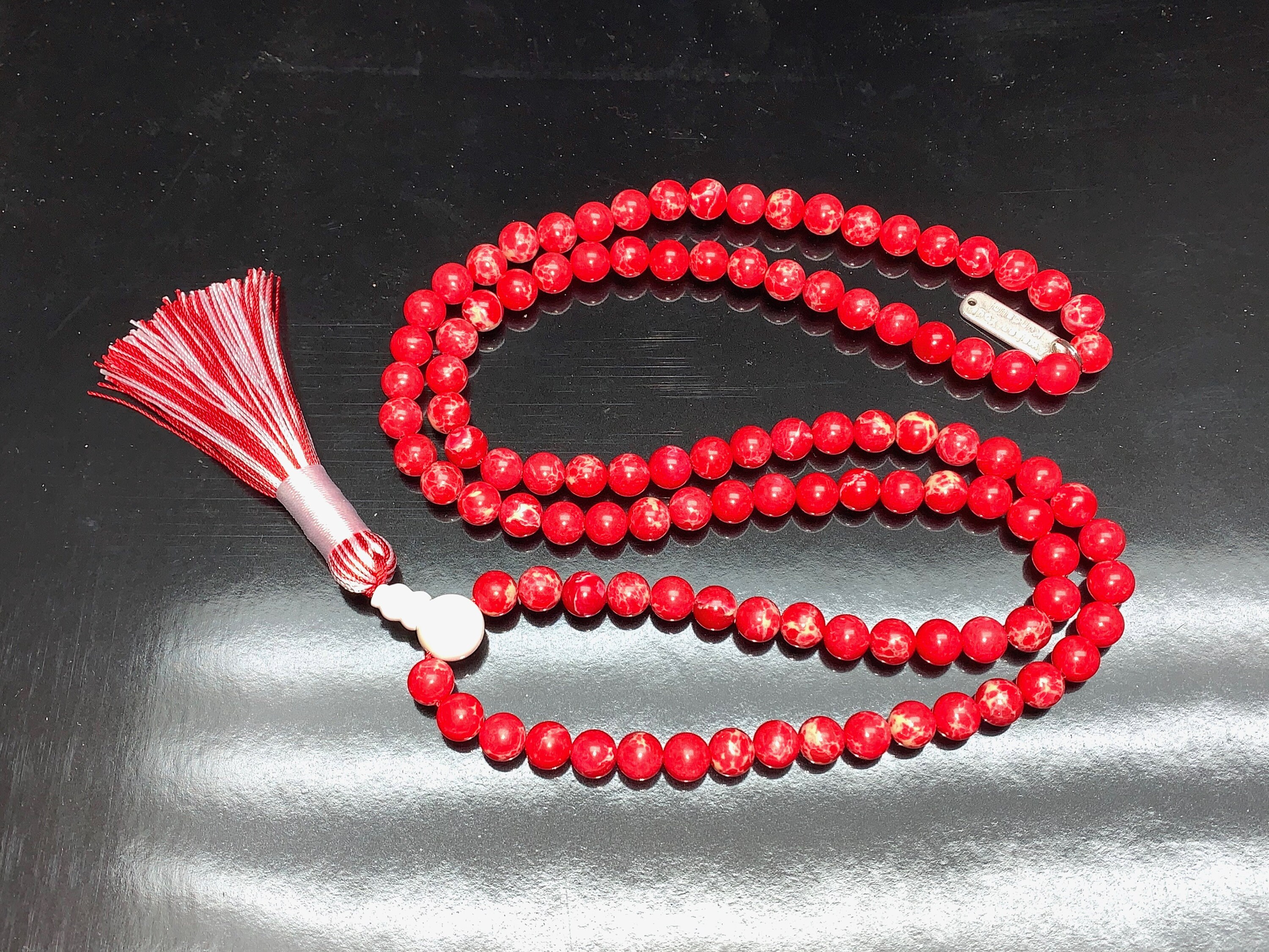 Collar de pulsera de roca de sedimento del mar rojo de 8 mm - Etsy España
