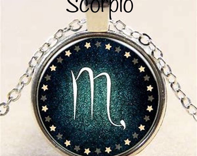 Scorpio necklace gold Zodiac jewelry Astrology necklace Zodiac pendant necklace Scorpio jewelry Valentine's day gifts for her Horoscope neck