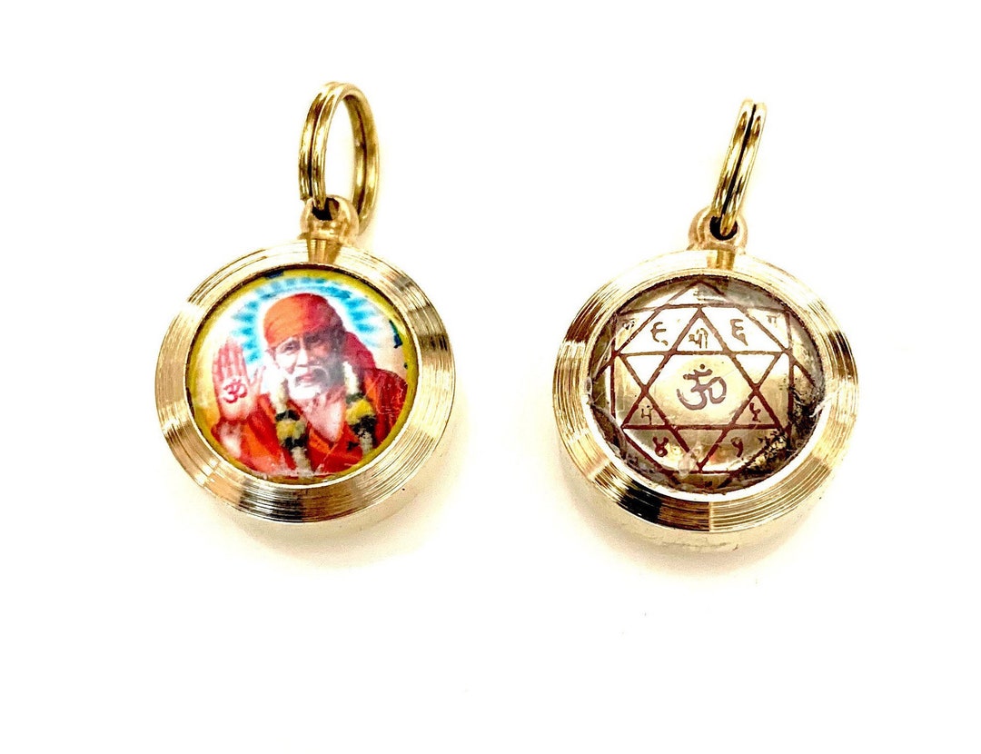 Shirdi Saibaba Sai Baba Yantra Kavach Divine Kavach Amulet Pendant