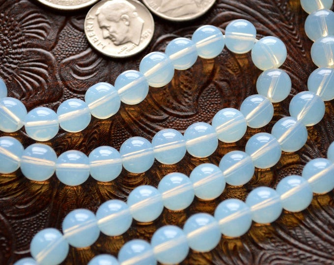 OPAL 108 Beads Healing Mala Beads Necklace, 7 Chakra Meditation Spiritual Protection Natural Stone Prayer Beads Necklace