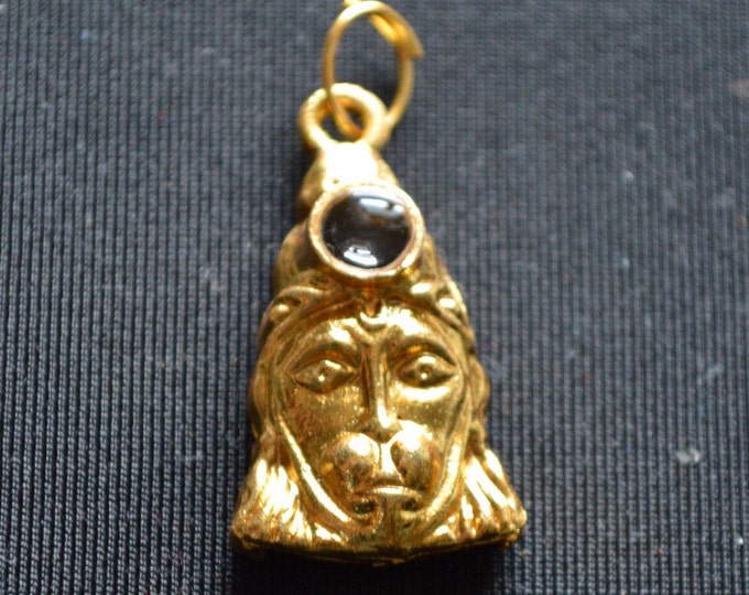 Sri Shri Hanuman Chalisa Yantra Kavach Pendant - Unique - Complete Chalisa engraved inside the Pendant- For Power Authority Vigor Protection