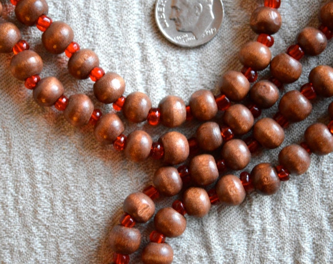 108 Bodhi Beads, Buddhist, Handmade Mala, Beads Necklace -  Energized Karma Nirvana  Prayer Beads For Meditation, Tibetan, Yoga  Jewelry