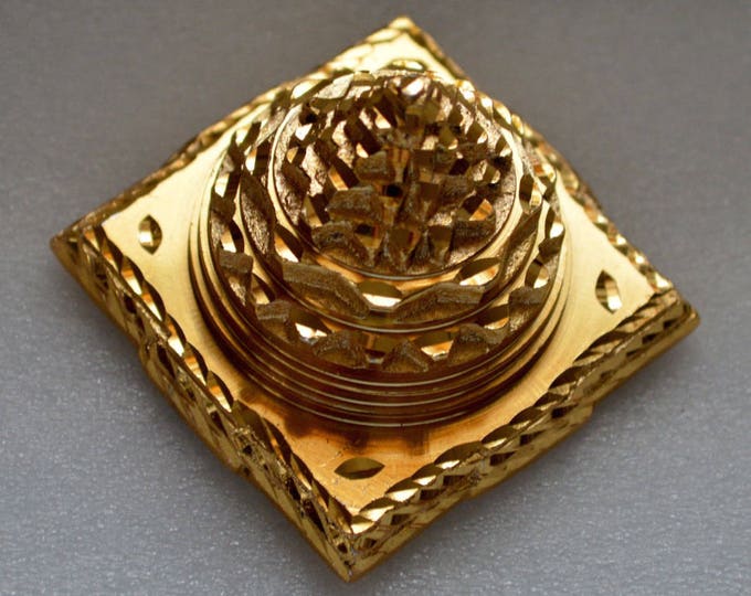 Sri Yantra, Brass Shri Yantra, Energized Meru Sri Yantra, Maha Lakshmi