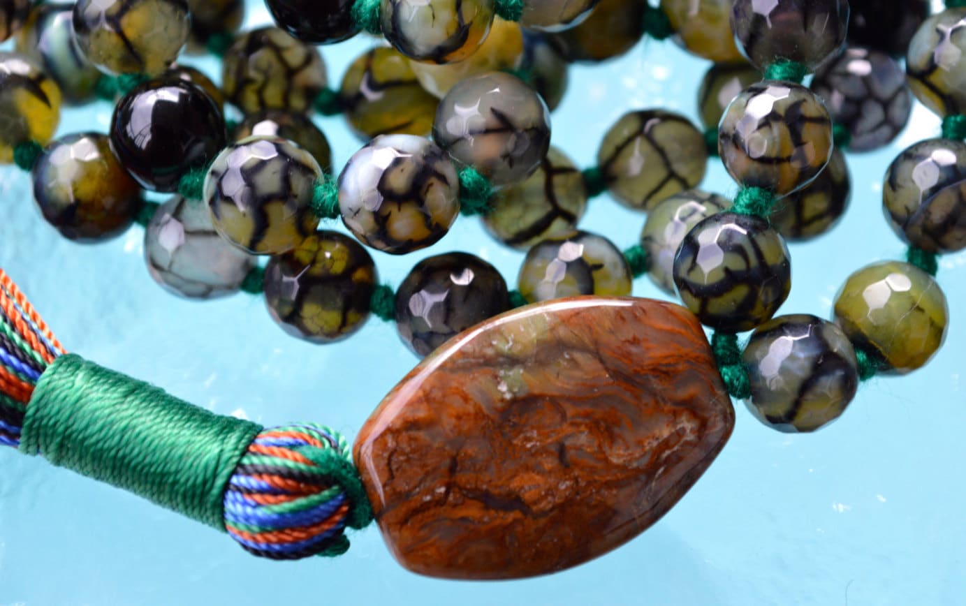 Yoga beads deals necklace