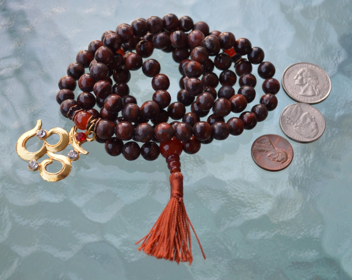 Mens mala on sale bead necklace