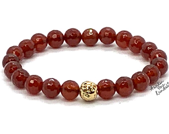 unisex carnelian bracelet namaste buddha yoga gifts for mom gifts for men gift for husband gift for dad gift for wife birthday gifts for hi
