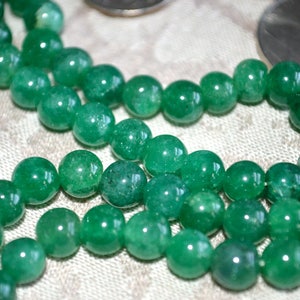Green Jade Handmade 108 Mala Beads Necklace Manifestation, Unique Creative Expression, Energized for Karma, Yoga, Nirvana Meditation image 1