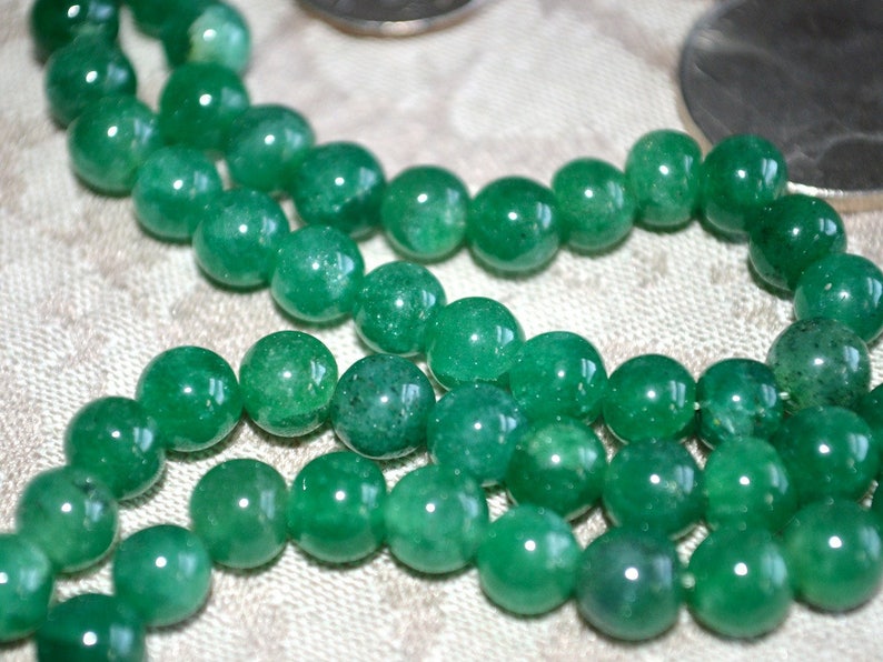 Green Jade Handmade 108 Mala Beads Necklace Manifestation, Unique Creative Expression, Energized for Karma, Yoga, Nirvana Meditation image 1