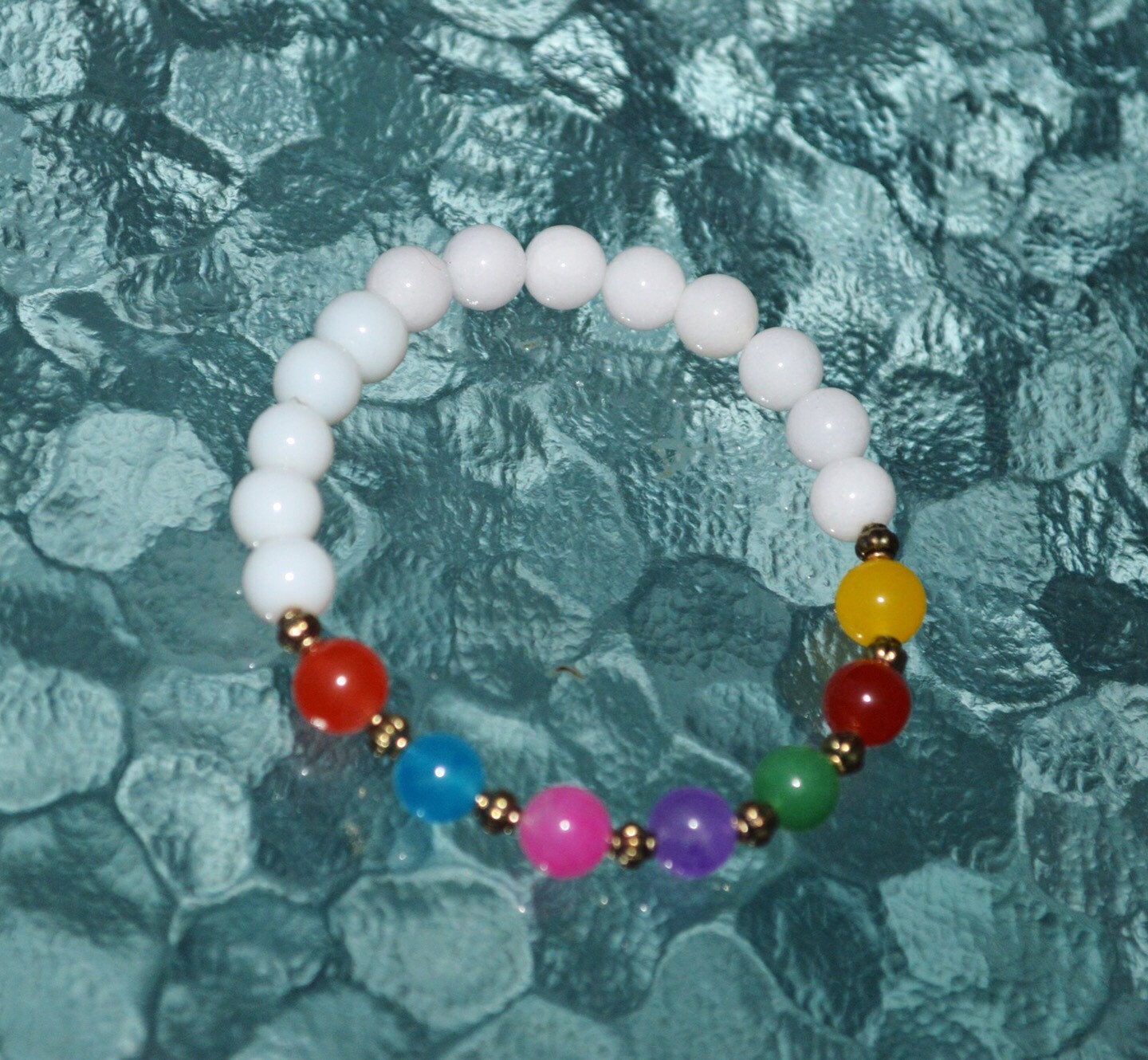 7 Chakra Bracelet Set 7.5 Inches