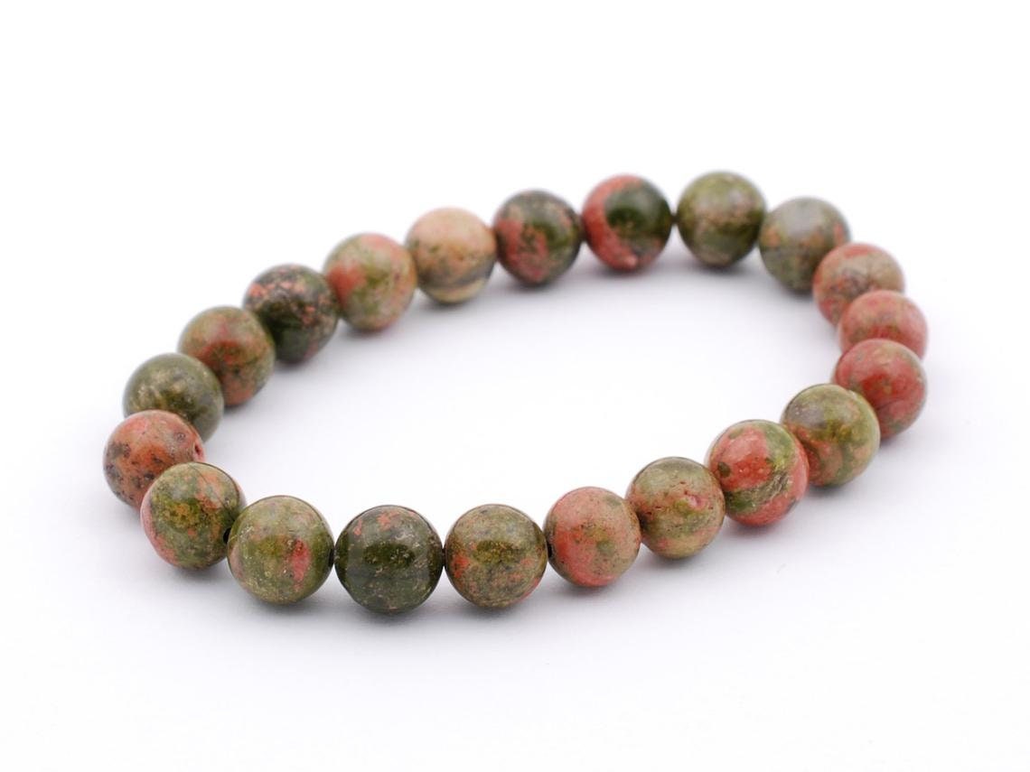 Unakite Bracelet - The Crystal Council