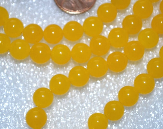 Cyber Monday Sale Prayer Beads Mala Necklace - Yellow Jade for Solar Plexus Chakra, Meditation, Manifestation Beads For Awakening Chakras
